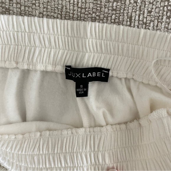 Jlux white fleece joggers - Picture 6 of 6